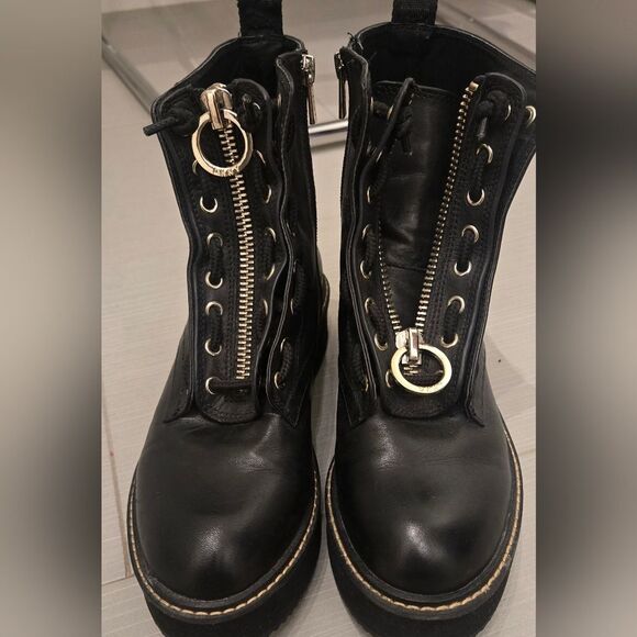 Dkny Shoes - DKNY Black Leather Ankle Boots, 7, NWOT.